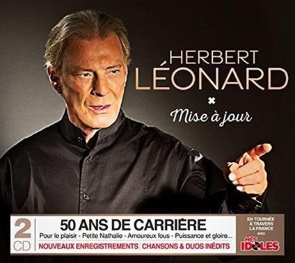 Mise A Jour (50 Ans De Carriere) (2 Cd) - CD Audio di Herbert Leonard