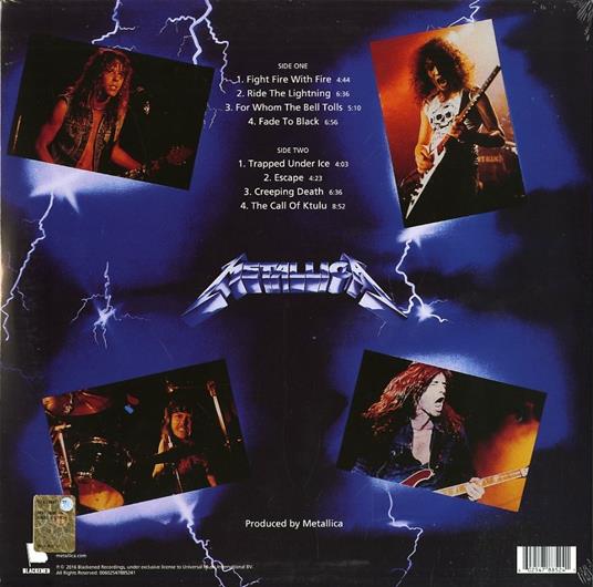 Ride the Lightning (Remastered) - Vinile LP di Metallica - 2