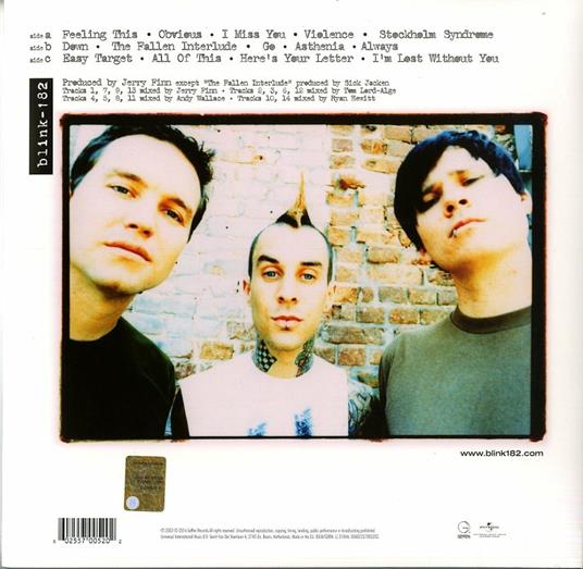 Blink-182 - Vinile LP di Blink 182 - 2