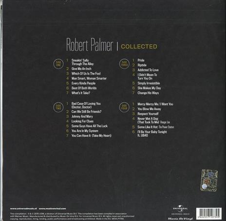 Collected (180 gr.) - Vinile LP di Robert Palmer - 2