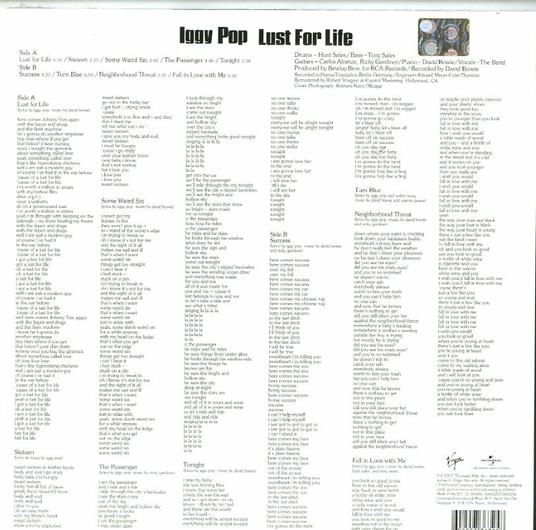Lust for Life - Vinile LP di Iggy Pop - 2