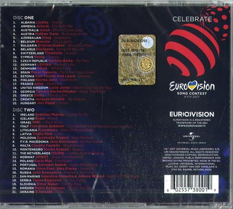 Eurovision Song Contest. Kiew 2017 - CD Audio - 3