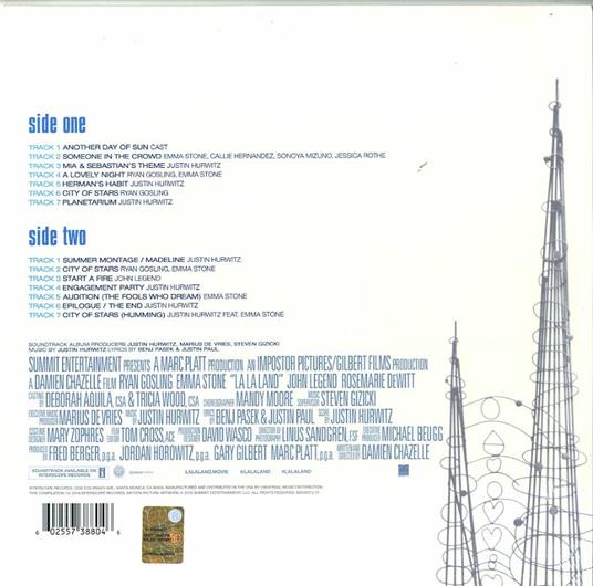 La La Land (Colonna sonora) - Vinile LP - 2