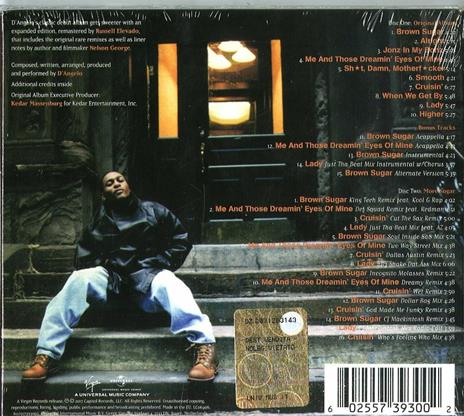 Brown Sugar (Deluxe Edition) - CD Audio di D'Angelo - 2