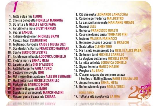 Sanremo 2017 - CD Audio - 2