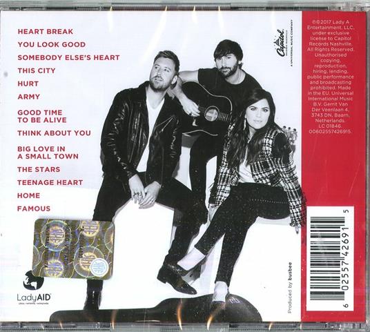 Heart Break - CD Audio di Lady Antebellum - 2