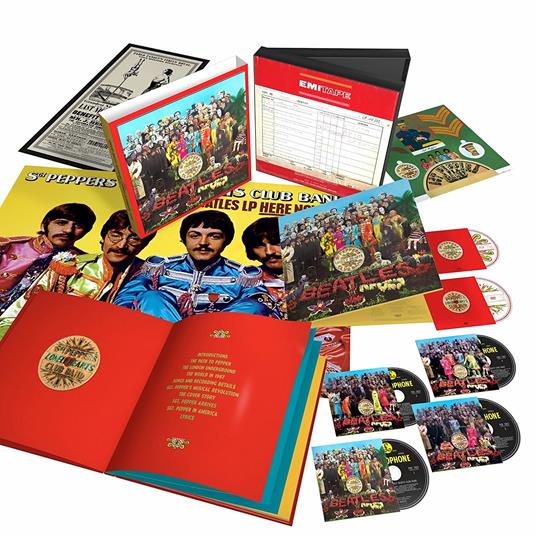 Sgt. Pepper's Lonely Hearts Club Band (50th Anniversary Box Set Edition) - CD Audio + DVD + Blu-ray di Beatles - 2