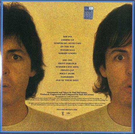 McCartney II - Vinile LP di Paul McCartney - 2