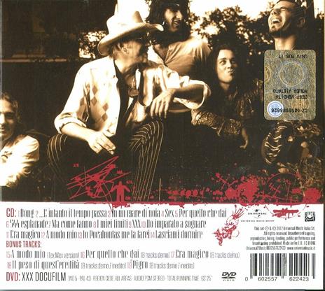 XXX (20th Anniversary Edition) - CD Audio + DVD di Negrita - 2
