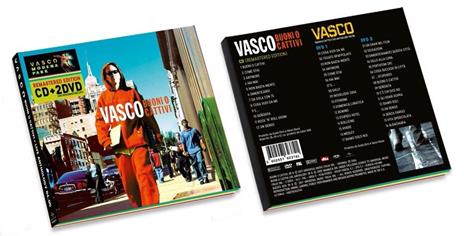 Buoni o cattivi - Buoni o cattivi Live Anthology vols. 1 & 2 (Remaster) - CD Audio + DVD di Vasco Rossi