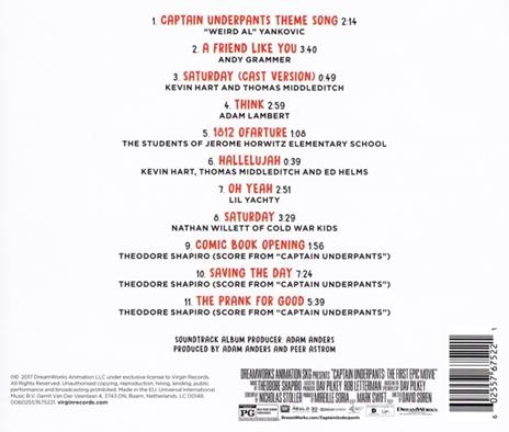 Captain Underpants - CD Audio - 2