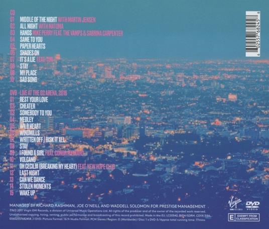 Night & Day (Deluxe) - CD Audio + DVD di Vamps - 2