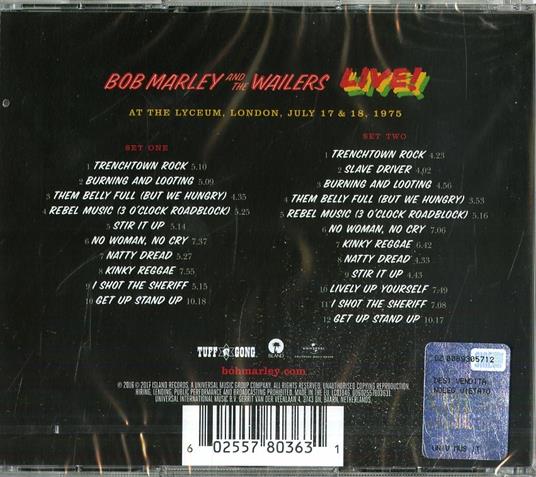 Live! (Deluxe Edition) - CD Audio di Bob Marley & the Wailers - 2