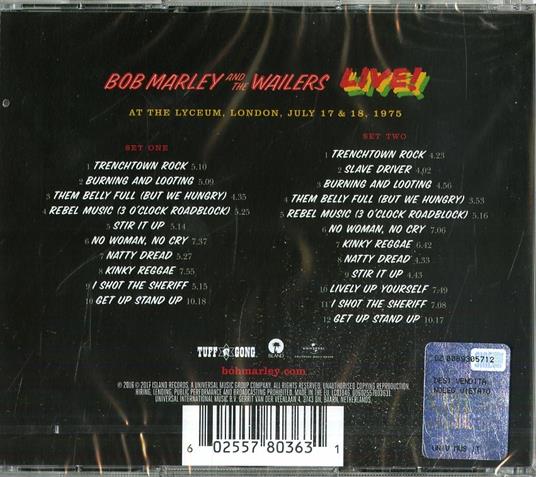 Live! (Deluxe Edition) - CD Audio di Bob Marley and the Wailers - 2