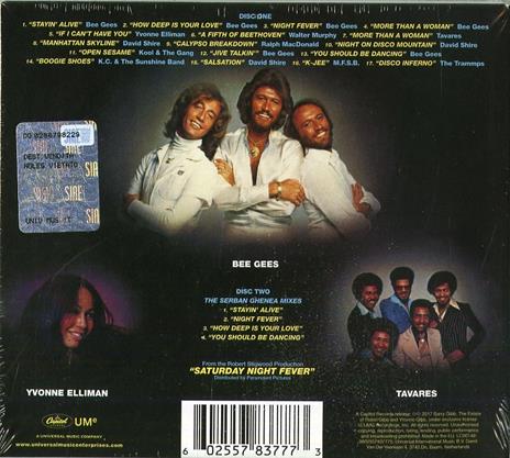 Saturday Night Fever (Colonna sonora) (Deluxe Edition) - CD Audio di Bee Gees - 2
