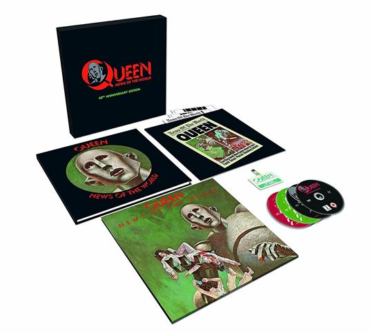 News of the World (Box Set + Book) - Vinile LP + CD Audio + DVD di Queen - 2