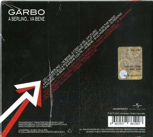 A Berlino... Va bene - CD Audio di Garbo - 2