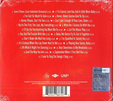 Love's Theme. The Best of - CD Audio di Barry White - 2