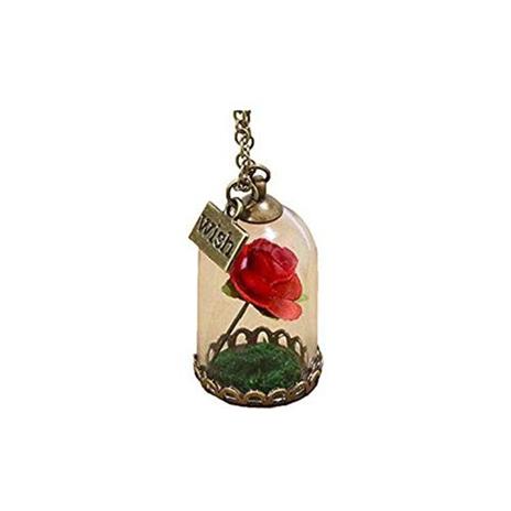Collana con Rosa nella teca Pidak Shop - 2