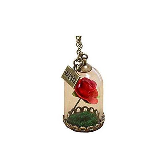 Collana con Rosa nella teca Pidak Shop - 2