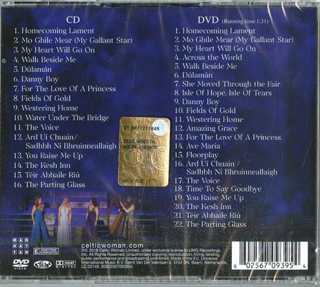 Homecoming. Live from Ireland (Deluxe Edition) - CD Audio + DVD di Celtic Woman - 2