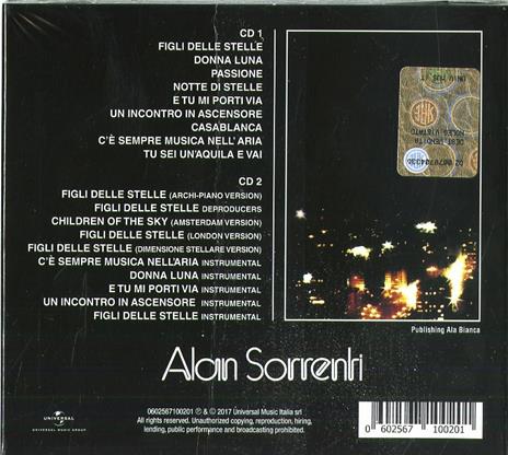 Figli delle stelle (40th Anniversary Edition) - CD Audio di Alan Sorrenti - 2