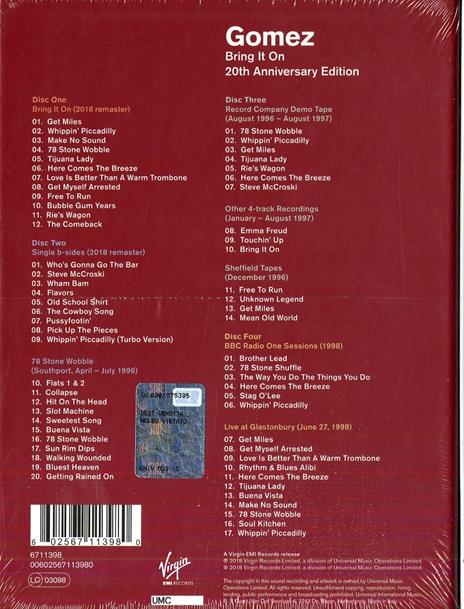 Bring it on - CD Audio di Gomez - 3