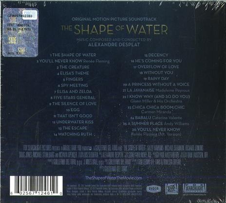 Shape of Water (Colonna sonora) - CD Audio di Alexandre Desplat - 2