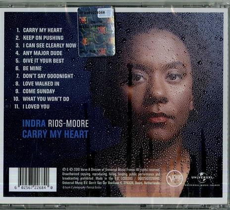 Carry My Heart - CD Audio di Indra Rios-Moore - 2