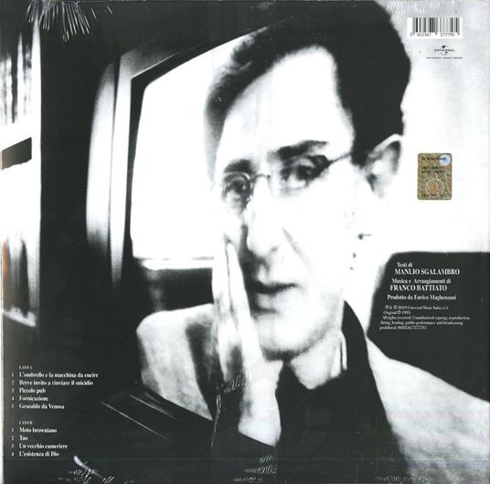 L'ombrello e la macchina - Vinile LP di Franco Battiato - 2