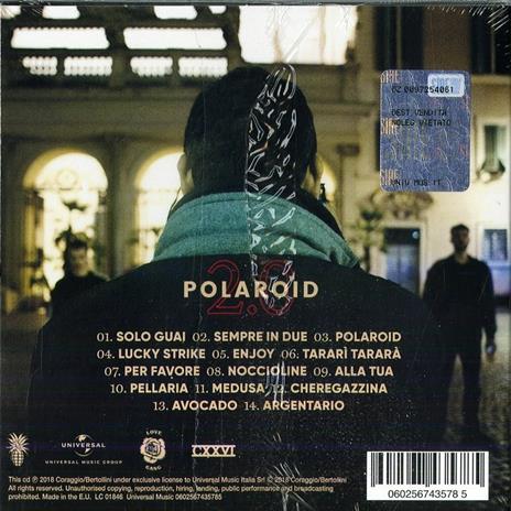 Polaroid 2.0 - CD Audio di Carl Brave x Franco126 - 2