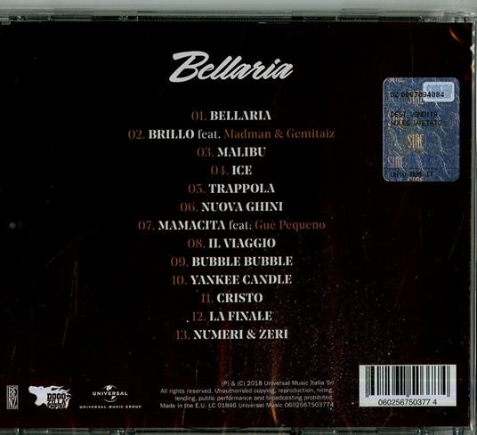 Bellaria - CD Audio di Vegas Jones - 2