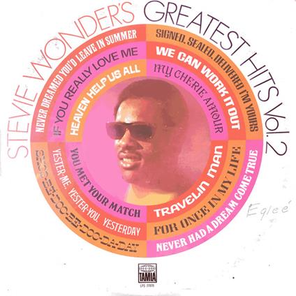 Greatest Hits vol.2 - Vinile LP di Stevie Wonder