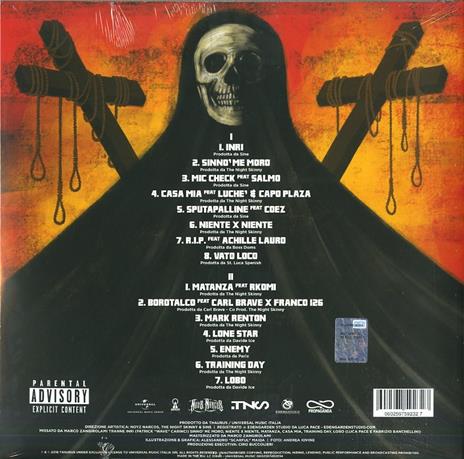 Enemy (180 gr. Gatefold) - Vinile LP di Noyz Narcos - 2