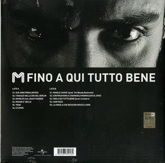Fino a qui tutto bene (180 gr.) - Vinile LP di Marracash - 2