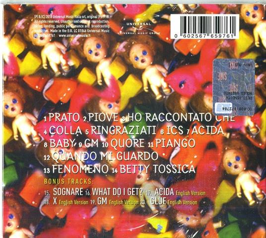 Acido acida (Anniversary Edition) - CD Audio di Prozac+ - 2