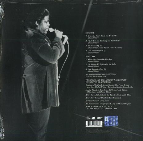 Just Another Way to Say I - Vinile LP di Barry White - 2