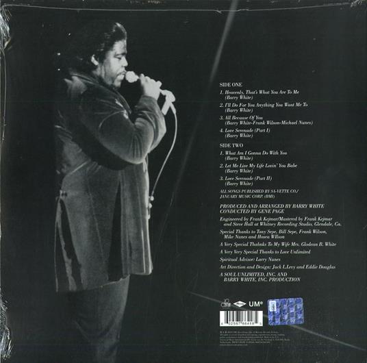 Just Another Way to Say I - Vinile LP di Barry White - 2