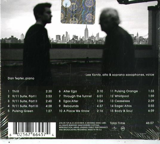 Decade - CD Audio di Lee Konitz,Dan Tepfer - 2