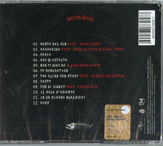 Barracuda - CD Audio di BoomDaBash - 2
