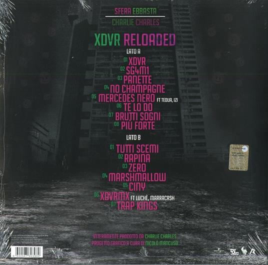 XDVR Reloaded - Vinile LP di Sfera Ebbasta - 2