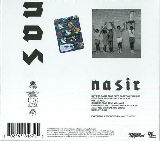 Nasir - CD Audio di Nas - 2