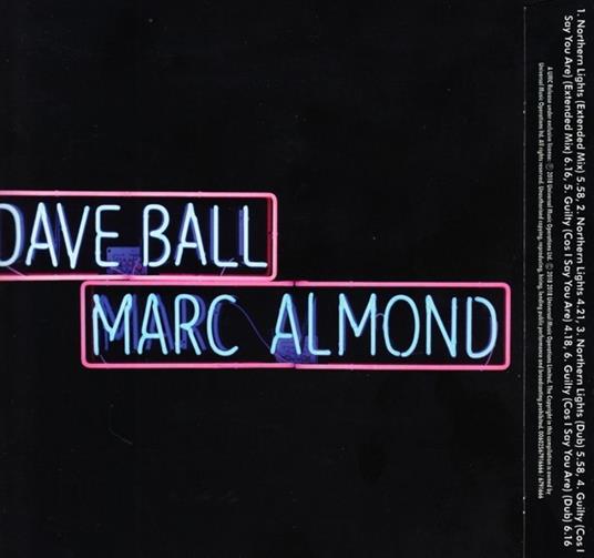 Northern Lights - Guilty. 'Cos I Say You Are - CD Audio di Soft Cell - 2