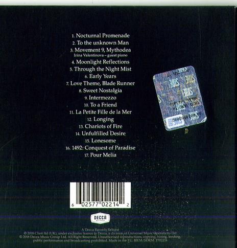 Nocturne - CD Audio di Vangelis - 2