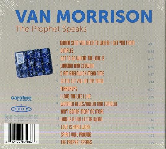 The Prophet Speaks - CD Audio di Van Morrison - 2