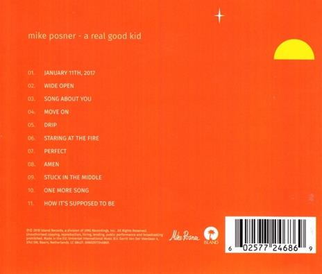 A Real Good Kid - CD Audio di Mike Posner - 2