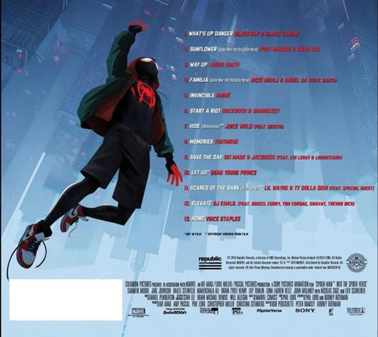 Spider-Man. Into the Spider-Verse (Colonna sonora) - CD Audio - 2
