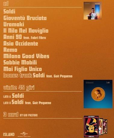 Gioventù bruciata (Box Set: CD + Vinile 7" + Gadgets) (Sanremo 2019) - Vinile LP + CD Audio di Mahmood - 2