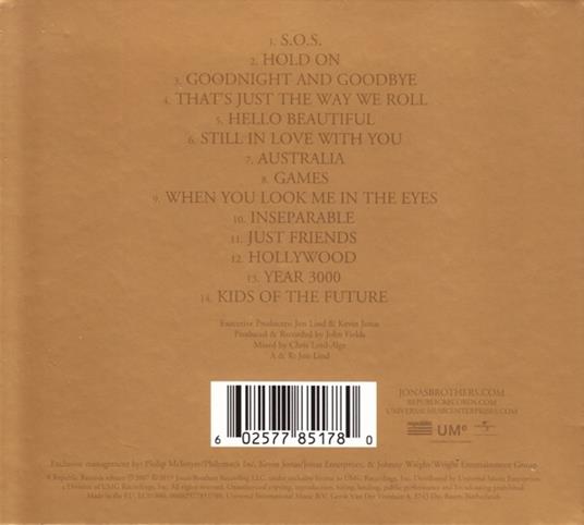 Jonas Brothers (Reissue) - CD Audio di Jonas Brothers - 2