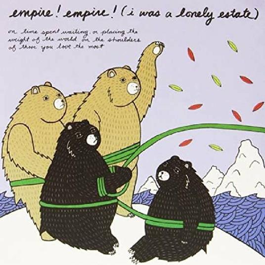 On Time Spent Waiting, or Placing the Weight of the World on the Shoulders of Those You Love the Most - Vinile 7'' di Empire! Empire! (I Was a Lonely Estate)